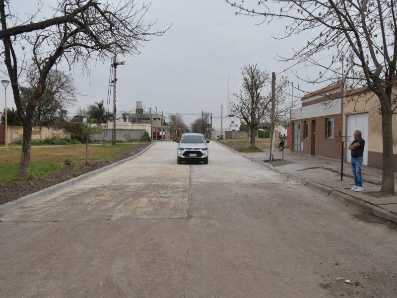 Se habilitó al tránsito vehicular el cruce de vías de calle Deán Funes