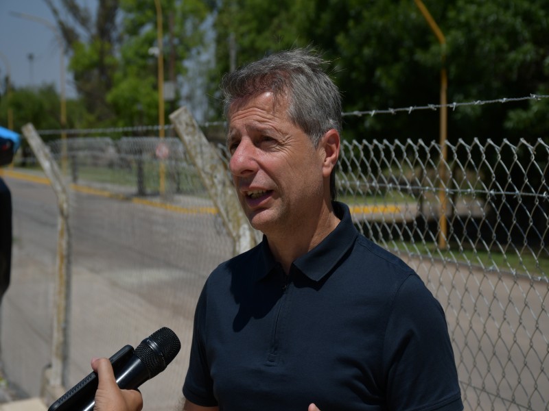 Se inauguró el recambio total del alambrado perimetral del Polideportivo Municipal