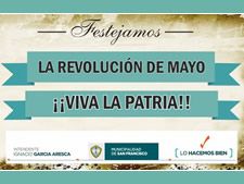 Festejamos la Revolución de Mayo